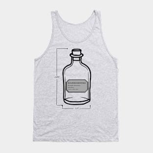 Bottle Engineering Drawing Tank Top